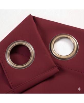 100% Polyester 250 GSM Riley 100% Blackout Grommet Panel
