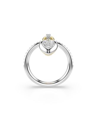 Mixed Metal Idyllia Motif Ring