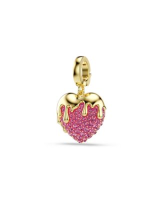 Gold-Tone Plated Heart Idyllia Charms