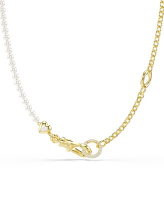 Gold-Tone Plated Mother of Pearl Idyllia Necklaces