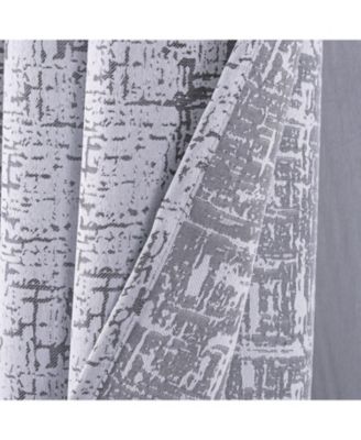 100% Polyester 140 GSM Luca Jacquard Grommet Curtain Panel