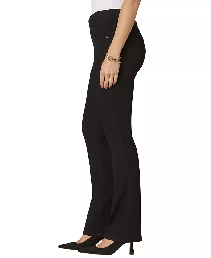 Petite "Ab"solution Luxe Touch Itty Bitty Bootcut Jeans - thumbnail 6