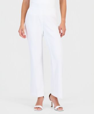 Petite High Rise Pull-On Pants