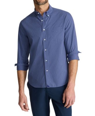 Men's Regular Fit Wrinkle-Free Solay Button Up Shirt