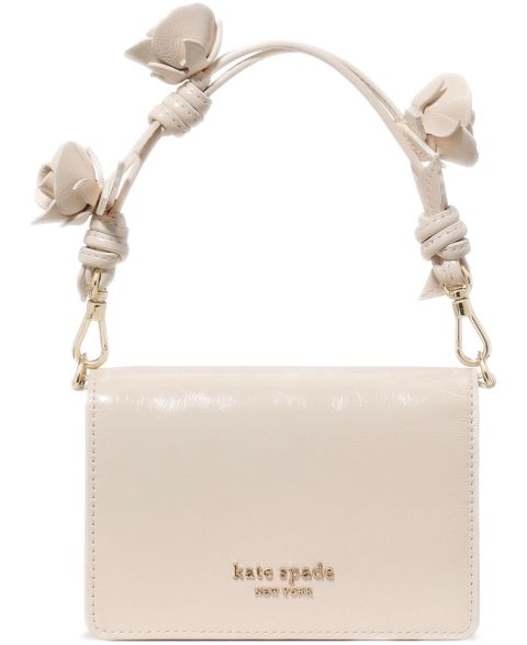 kate spade new york Natasha Crinkle Patent Card Case Wallet