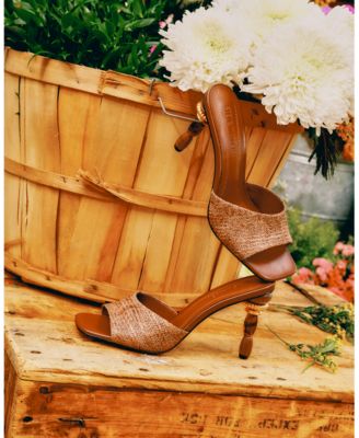 Women's Sia Novelty Square-Toe High-Heel Dress Sandals