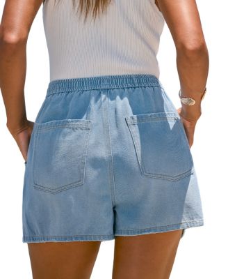 Women's Golden Wash Denim Shorts