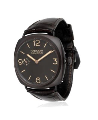 Pre-Owned Panerai Radiomir 3 Day PAM00504 Men's Watch in  Composite