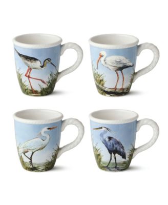 Coastal Birds 16-Pc. Dinnerware Set, Service for 4