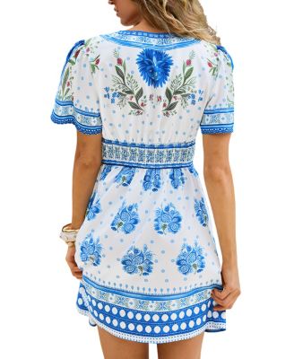 Women's Little Moments Floral Mini Beach Dress
