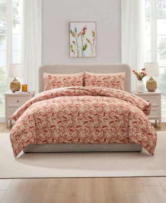 Luxury Soft Biomorphic Design 7-Pc. Comforter Set, Queen