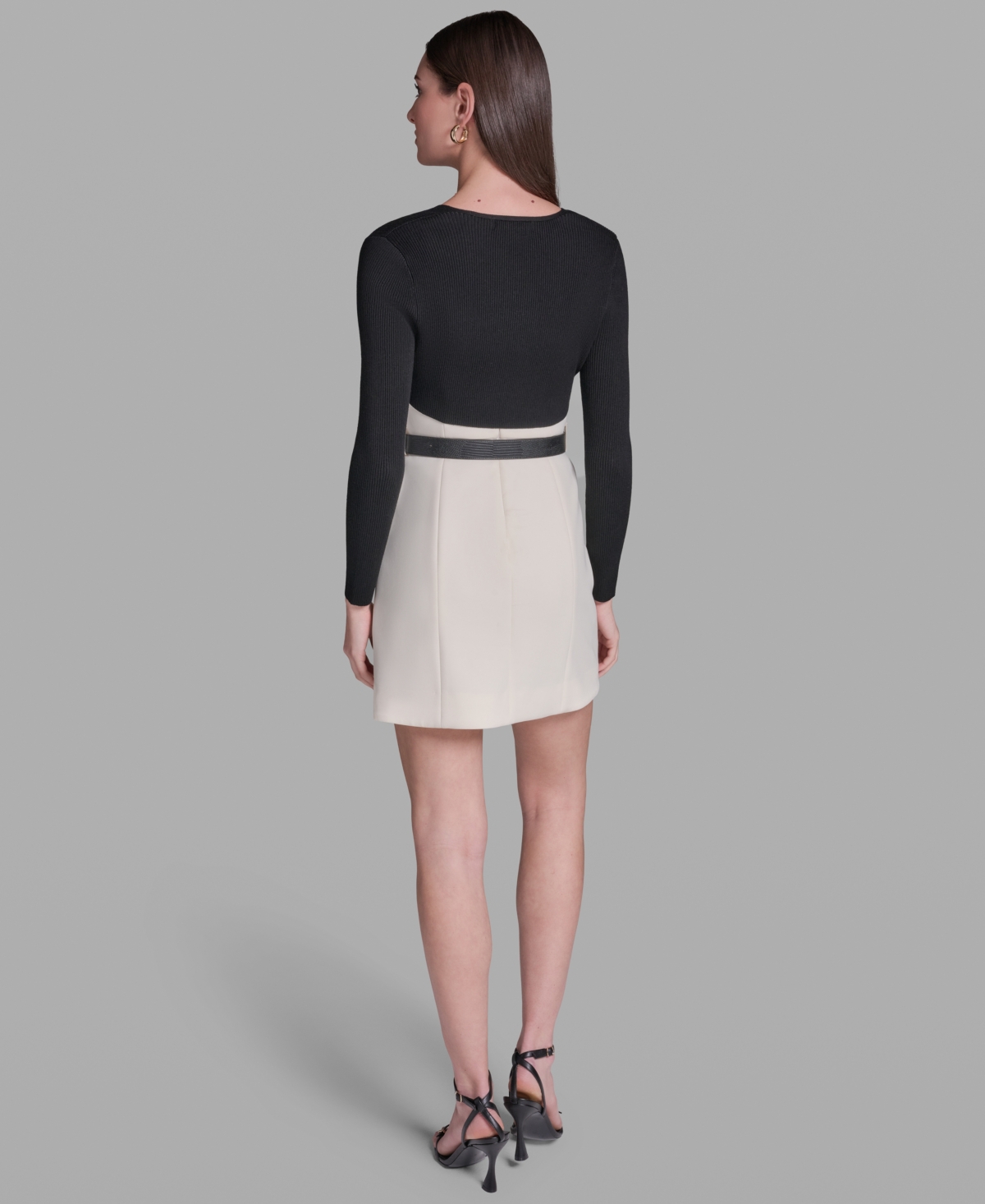 Bcbg Women's Knit V-Neck Cropped Cardigan Sweater