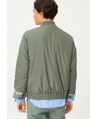 Women's Reversible Botanic Camo Bomber Jacket