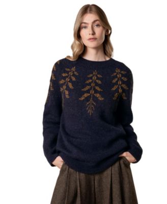 Women's Botanical Fair Isle Sweater