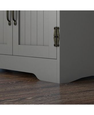 48.5" Kitchen Pantry, Storage Cabinet, Cupboard Organizer,