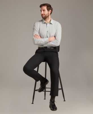 Men's Regular Fit Micro Dot Dress Shirt