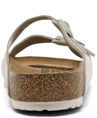 Men's Arizona Suede Leather Soft Footbed Sandals from Finish Line