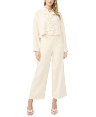 Women's Wide-Leg Ankle Length Pants