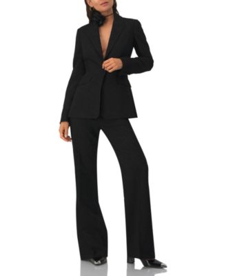 Women's Straight-Leg Pants with Zipper