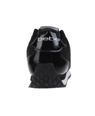 Women's Sneaker with Rhinestone bebe Mesh Upper