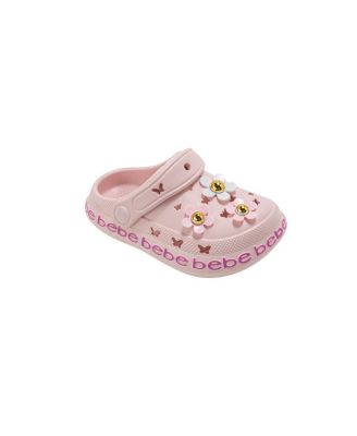 Big Girls Comfort EVA Clogs - Slip - On Comfy Shoes with Flower Charms