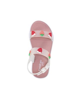 Toddler PCU Sandal with Strawberry Charms