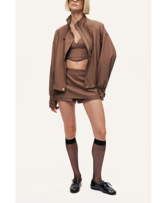 Women's Tailored Wrap Mini Skort