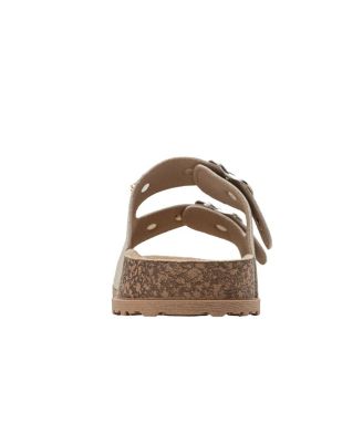 Little Girls Footbed Sandals - Lightweight with Secure Buckles and Multi-Charm Details (Little Girls/kids)