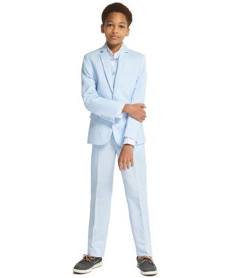 Boys' 8-20 Tri Blend Linen Suit Jacket