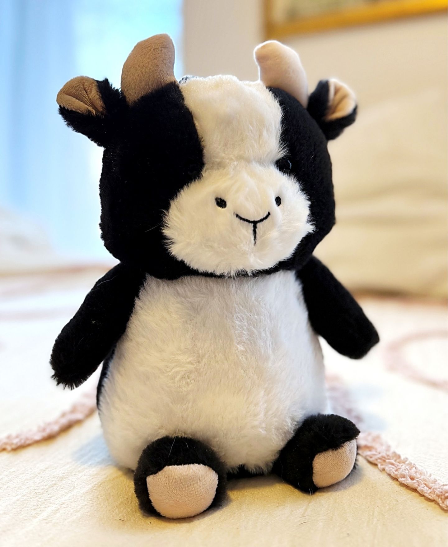 Детская мягкая игрушка Wild Hippo Moo Squad Plush Cow — фото 4