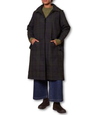 Women's British Waxed Cotton Trench Coat