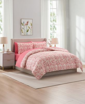 Luxury Soft Biomorphic Design 7-Pc. Comforter Set, Queen