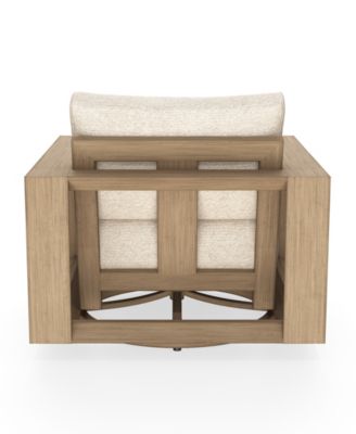 Mansfield 35" Olefin Outdoor Swivel Club Chair