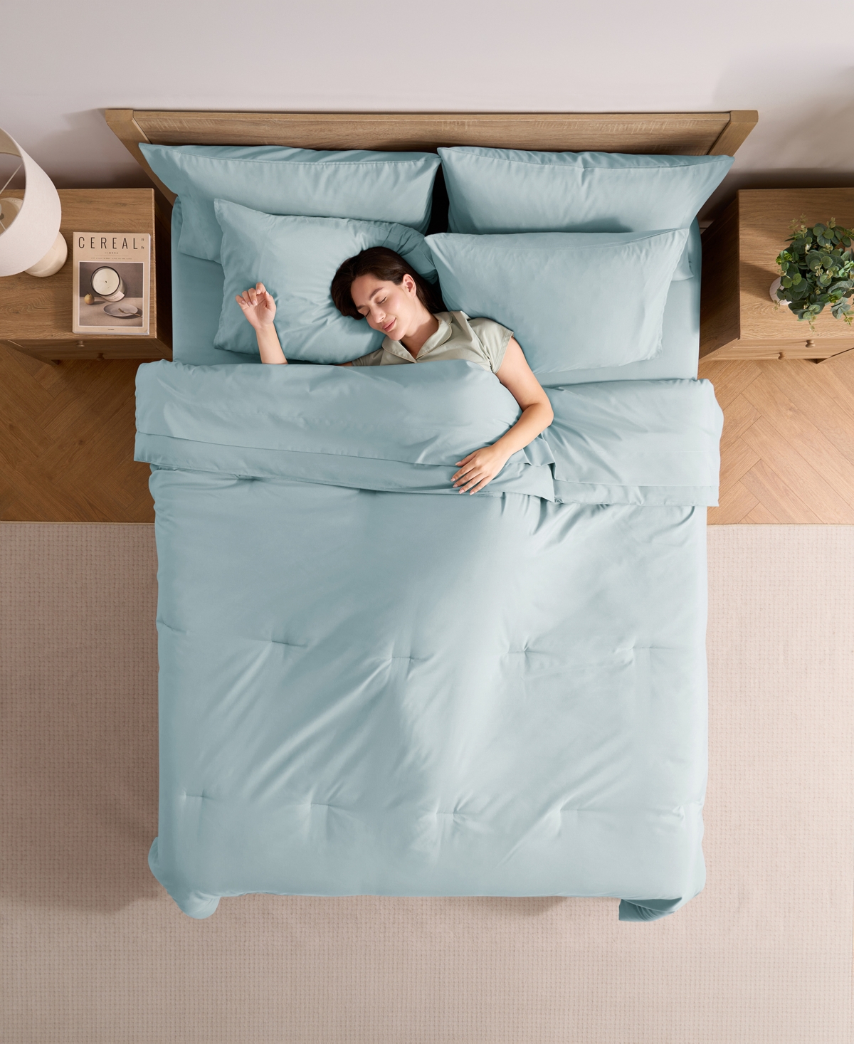 Nestl Luxury Soft Modern Design -Pc. Comforter Set