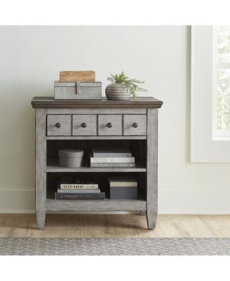 1 Drawer Night Stand w/ Charging Station