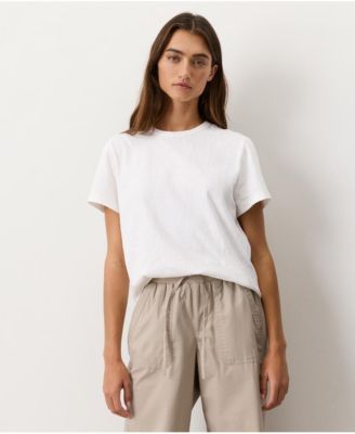 Women's Organic Cotton Slub Crewneck Tee