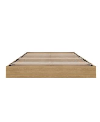 Platform Bed Frame, Queen, Maple