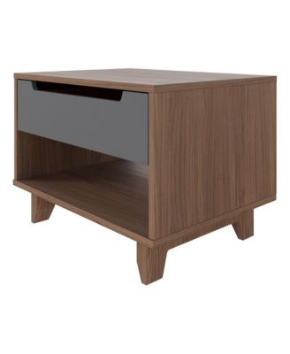 Nightstand 1-Drawer And Folding Door.