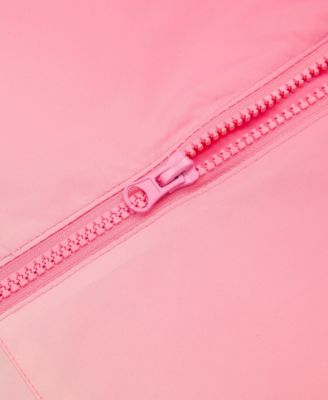 Girls Lightweight Fleece-Lined Windbreaker