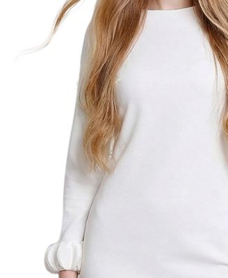 Women's Long-Sleeve Scuba Dress