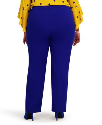 Women's Seamed Slash Pocket Trousers Pants