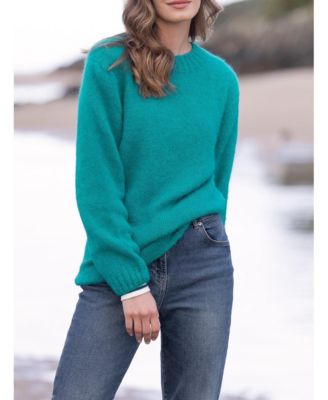 Women's Alpaca Cotton Slouch Sweater