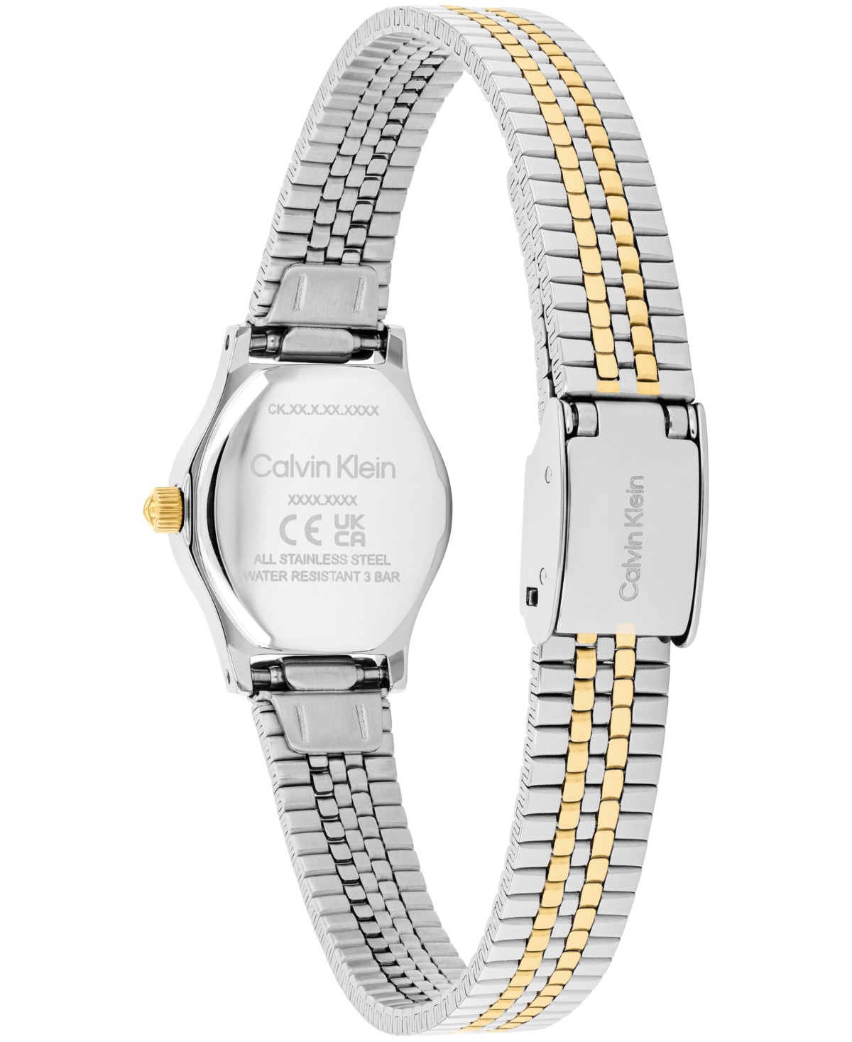 Женские часы Calvin Klein Women's CK Contemporary Two Tone Stainless Steel Bracelet Watch, 18mm — фото 4