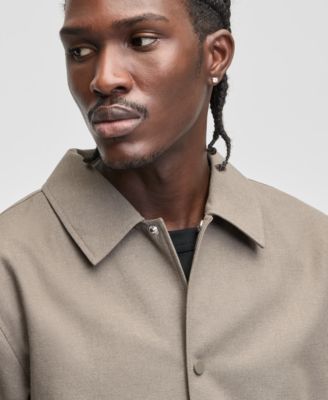 Mode of One Men's Relaxed-Fit Linen Jacket, Macy's Exclusive - Macy's