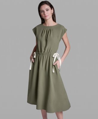 Women's Sleeveless Midi Dress