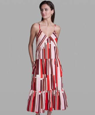 Women's Sleeveless Midi Dress