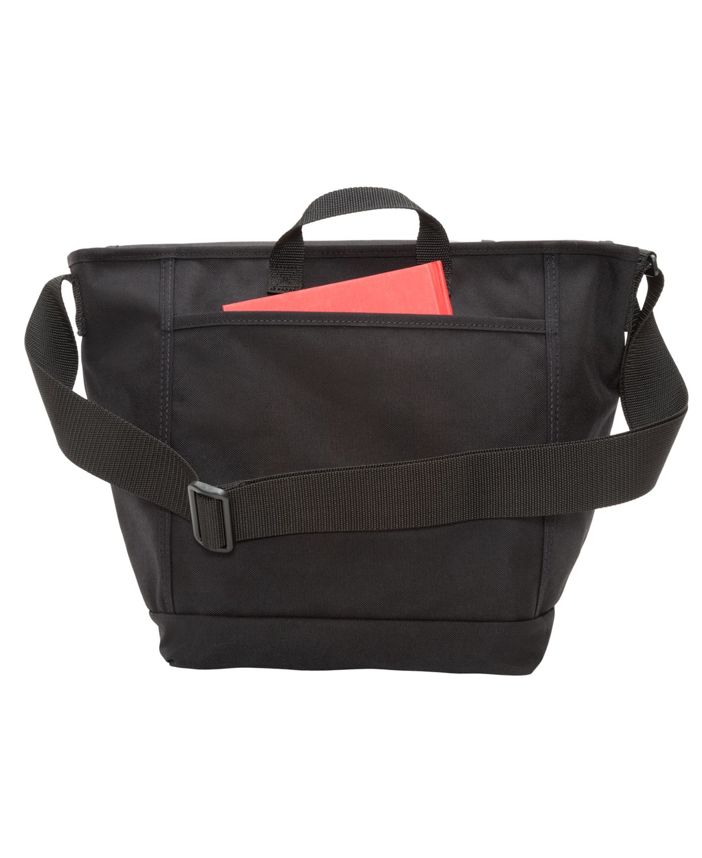 Женская сумка Manhattan Portage Medium Dana's Messenger, цвет: Чёрный / Серый — фото 3