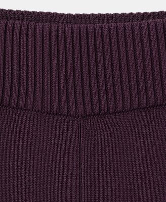 Women's Contrasting Stripes Knitted Pants