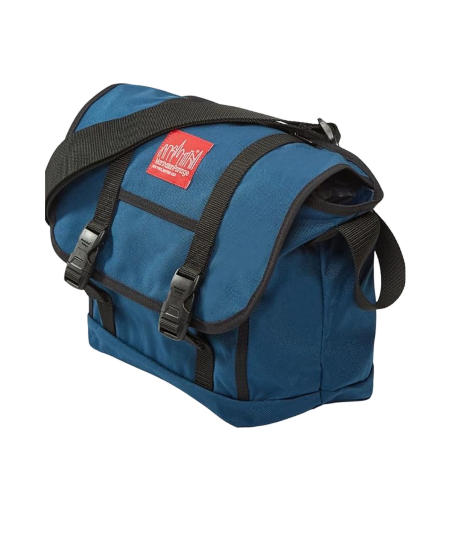 Женская сумка Manhattan Portage Small New York Messenger, цвет: Тёмно-синий — фото 3