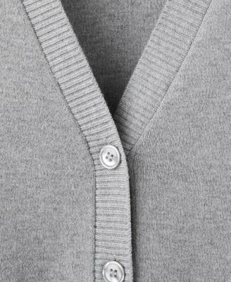 Women's V-Neck Knitted Cardigan Sweater